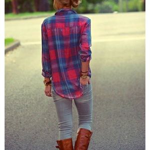 Plaid shirt